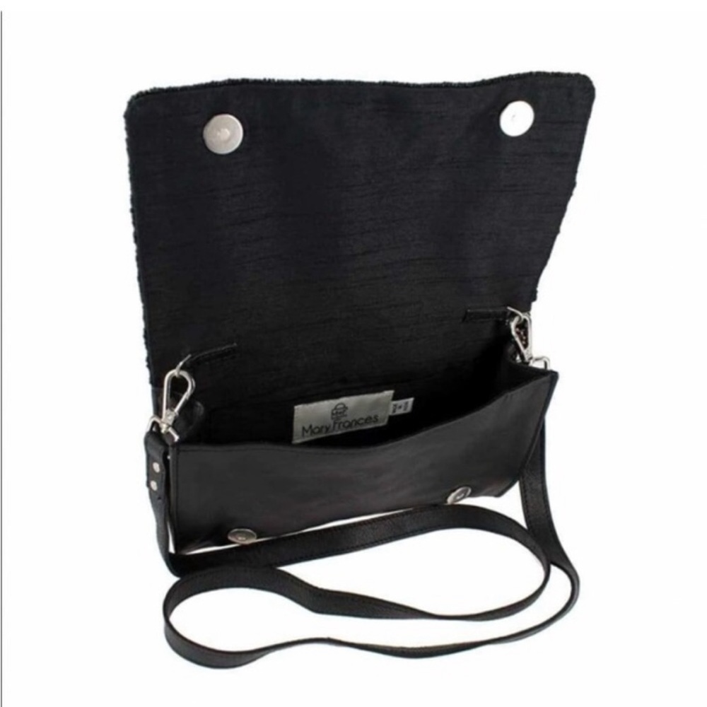 Mary Frances Stardust Genuine Leather Embellished Crossbody Bag BRAND NEW - Picture 3 of 10
